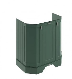 BC Designs Victrion Vanity Unit with 3 Doors 786 x 473mm Forest Green [BCF750FG]