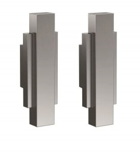 BC Designs Victrion Furniture Handles 58 x 19mm (Set of 2) Brushed Nickel [BCFHAN2BN]