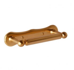 BC Designs Victrion Dog Bone Toilet Roll Holder 190 x 78mm Brushed Copper [CMA005BCO]