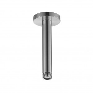 Flova BN-KI08 Levo Ceiling Mounted Shower Arm 120mm Brushed Nickel