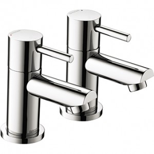 Bristan BTZ1/2C Blitz Basin Pillar Taps Chrome