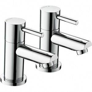 Bristan BTZ3/4C Blitz Bath Pillar Taps Chrome