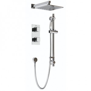 Bristan COBALTSHWRPK Cobalt Recessed Dual Control Shower Pack Chrome