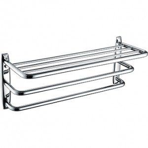 Bristan COMPTIERSC Tiered Towel Shelf Chrome