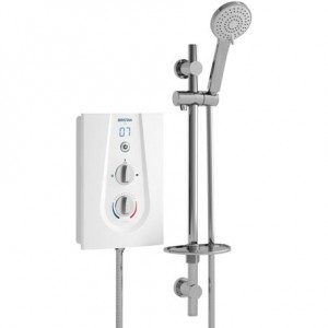 Bristan JOYT385W Joy Thermostatic 8.5kW Electric Shower White