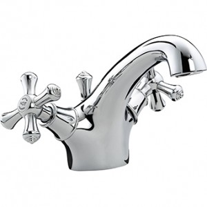 Bristan KBASC Colonial Basin Mixer With Pop Up Waste Chrome