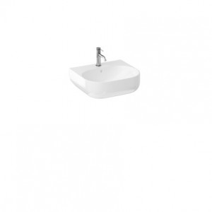 Britton MAR0002 Milan 500mm Wash Basin 1 Taphole White