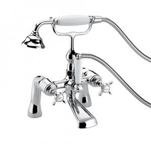 Bristan NBSMCCD 1901 Bath Shower Mixer with Ceramic Disc Valves Chrome