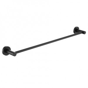 Bristan RDRAILBLK Round Towel Rail Matt Black