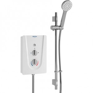 Bristan SM385W Smile Electric Shower 8.5kw White