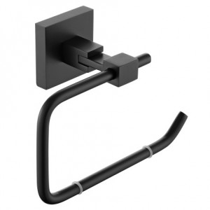 Bristan SQROLLBLK Square Toilet Roll Holder Matt Black