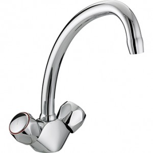 Bristan VACBSNKCMT Club Budget Monobloc Kitchen Sink Mixer Chrome