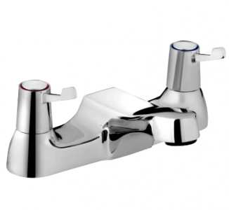 Bristan VAL2BFCCD Bath Filler with 3(in) Lever Handles Chrome