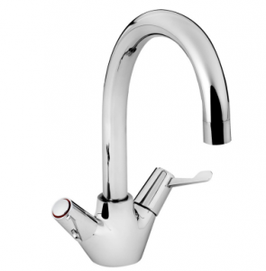 Bristan VAL2 SNK CCD Sink Mixer with 3(in) Lever Handles Chrome