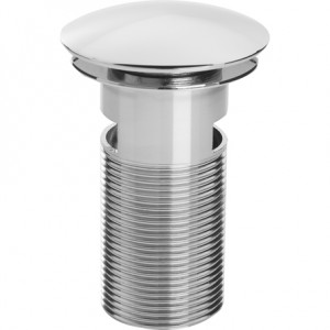 Bristan WBASIN04C Round Basin Clicker Waste Slotted Chrome