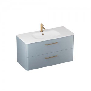 Britton Camberwell 60cm Basin Unit - Dusty Blue [BASIN UNIT ONLY BASIN NOT INCLUDED] [C60DDB]