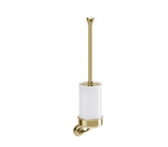 Burlington Guild Toilet Brush Holder Gold [GU025G]