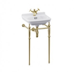 Burlington Guild Basin Washstand 450mm (Wash Basin NOT Included) Gold [GU45X77G]