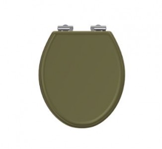 Burlington Guild Soft Close Toilet Seat Carlyle Green [GU6105CG]