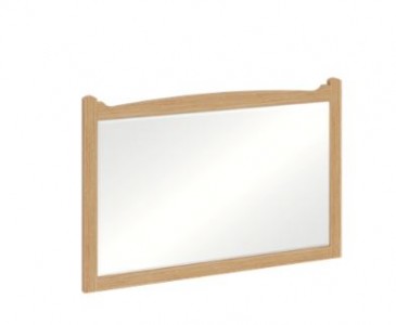 Burlington Guild Wall Mirror 850 x 570mm Light Oak [GU8557LOK]