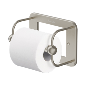Burlington Toilet Roll Holder Brushed Nickel [A5BNKL]
