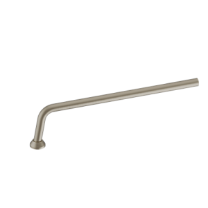 Burlington P Trap Connection Pipe 800mm (Exposed) Brushed Nickel [W21BNKL]