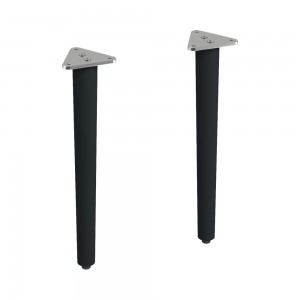 Burlington CHLEGMB Chalfont Furniture Legs (Pair) Matt Black