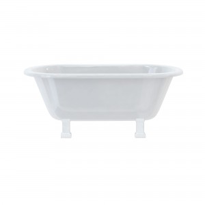 Burlington E4 Windsor Double Ended Freestanding Bath 1500 x 750mm (Bath Feet NOT Included)