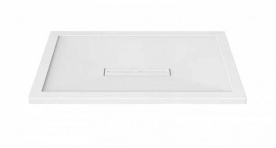 Kudos Connect2 Anti-Slip Rectangular Shower Tray 1200x800mm White [C2T12080SR]