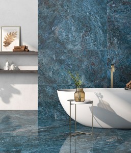 CaPietra Marble Luxe Porcelain Floor & Wall Tile (Polished Finish) Azzurro 1200 x 600 x 10mm [7282]