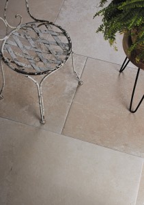 CaPietra Pebble Porcelain Floor Tile (Satin Finish) Rosato 906 x 604 x 10mm [7384]