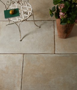 CaPietra Provence Paving Porcelain Floor Tile (Textured Finish) Talco 906 x 604 x 20mm [7468]