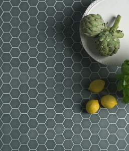 CaPietra Brasserie Glass Floor & Wall Tile (Matt Finish) Khaki 325 x 293 x 5mm [6868]