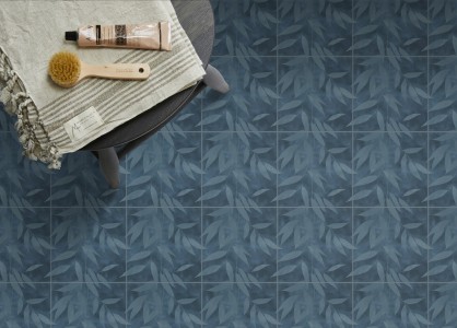 CaPietra Willow Porcelain by Clarissa Hulse Floor & Wall Tile (Matt Finish) Blue 200 x 200 x 10mm [12898]