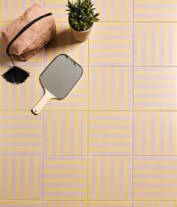 CaPietra Deck Chair Porcelain Floor & Wall Tile (Matt Finish) Rhubarb & Custard 200 x 200 x 10mm [7662]