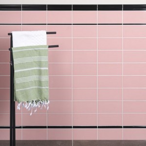 CaPietra Architectural Mouldings Wall Tile (Gloss Finish) Matt Black Bead 200 x 20 x 20mm [6844]