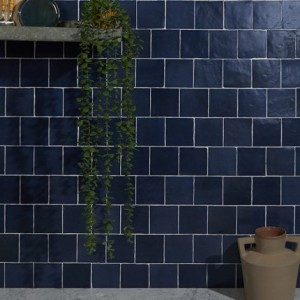 CaPietra Maroc Porcelain Floor & Wall Tile (Gloss Finish) Oltremare 99 x 99 x 10mm [13119]