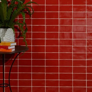 CaPietra Seaton Ceramic Wall Tile (Crackle Glaze Finish) Marmalade 150 x 75 x 10mm [13104]