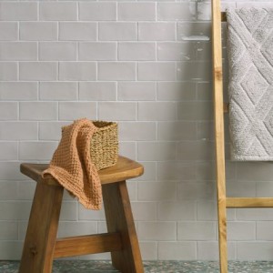 CaPietra Seaton Ceramic Wall Tile (Gloss Finish) Pebble 150 x 75 x 10mm [7545]