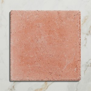 CaPietra Reformed Composite Stone Floor & Wall Tile (Tumbled Finish) Salmon Pink 250 x 250 x 15mm [13010]