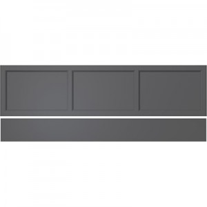 Heritage Caversham 1800mm Front Panel - Graphite [KGRFP1800]