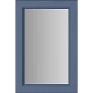 Heritage Caversham 400mm Framed Mirror - Maritime Blue [KMBFM400]