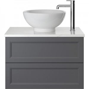 Heritage Caversham 700mm Wall hung two drawer vanity [BASIN & WORKTOP NOT INCLUDED]