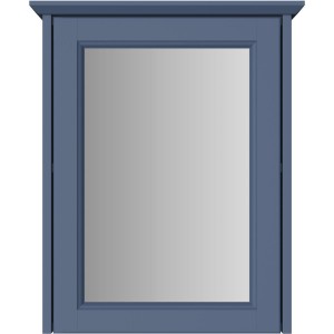 Heritage Caversham mirror wall cabinet Maritime Blue KMBSMWU