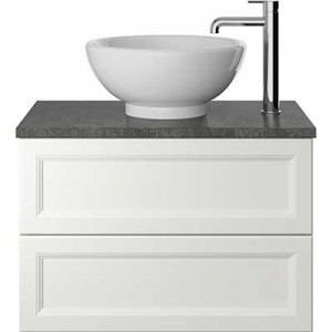 Heritage Caversham Wall Hung Two Drawer Vanity 700m [BASIN & WORKTOP NOT INCLUDED]