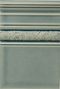 Craven Dunnill BCDSSM Burleigh Calico Deluxe Skirting Smoke Wall Tile 240x350mm