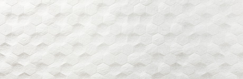 Craven Dunnill Causeway Hexagon Blanco Wall Tile 890x290mm (Box of 4) [CDAZ144]