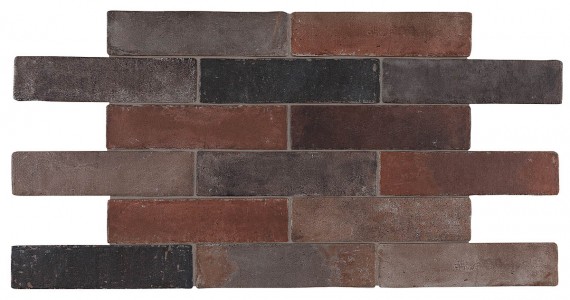 Craven Dunnill Vintage Brick Nero Wall & Floor Tile 280x70mm (Box of 50) [CDMMKW]