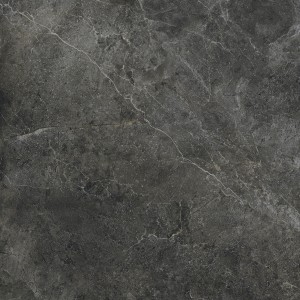 Craven Dunnill CDPT100 Olympia Matt Black Polished Floor Tile 877x877mm