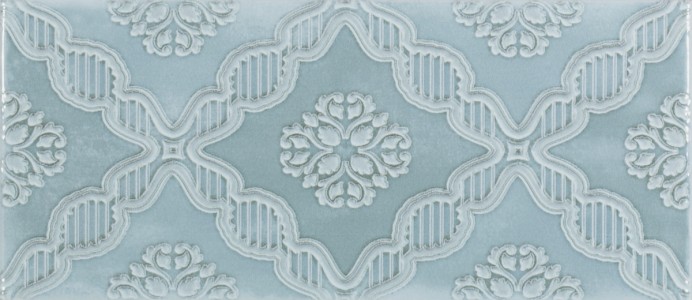 Craven Dunnill Ambience Aqua Decor Wall Tile 250x110mm (Box of 38) [CDR166]